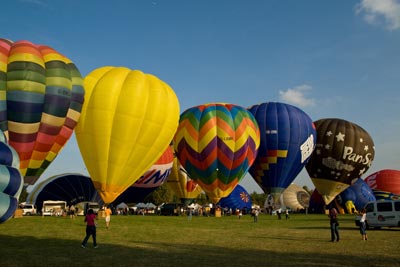 Raduni e festival di mongolfiere